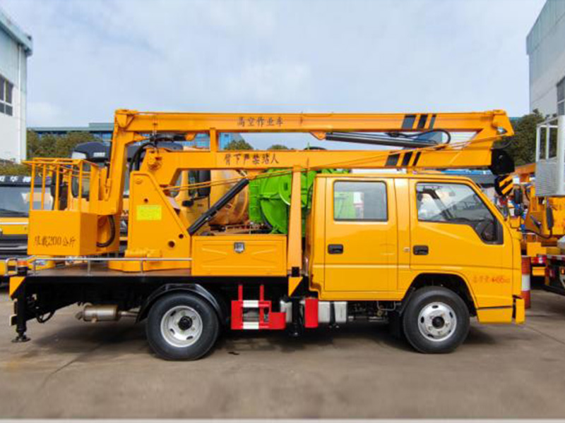 江鈴順達藍牌雙排座13米高空作業車